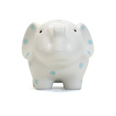 White Elephant With Blue Polka Dots Bank